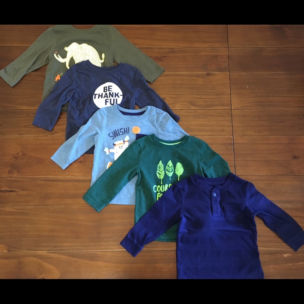 Cat & Jack Long Sleeve Tees